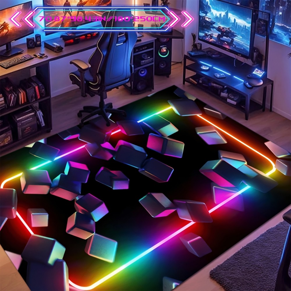 Esports Gaming Design - VIKAMA Gaming Mat Colorful Design, Stylish
