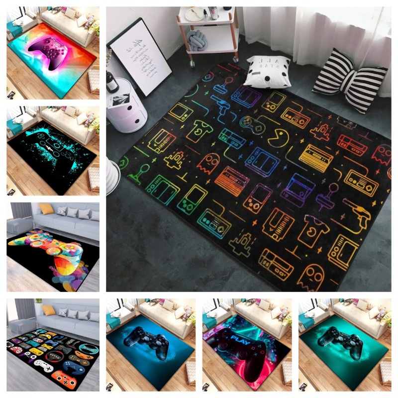 Esports Or Gaming - Gaming Esports Rug – Black Controller
