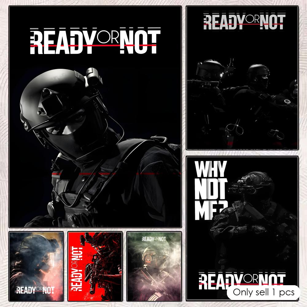 Esports And Gaming Lounge - R-Ready or N-NotS Poster HD Wall