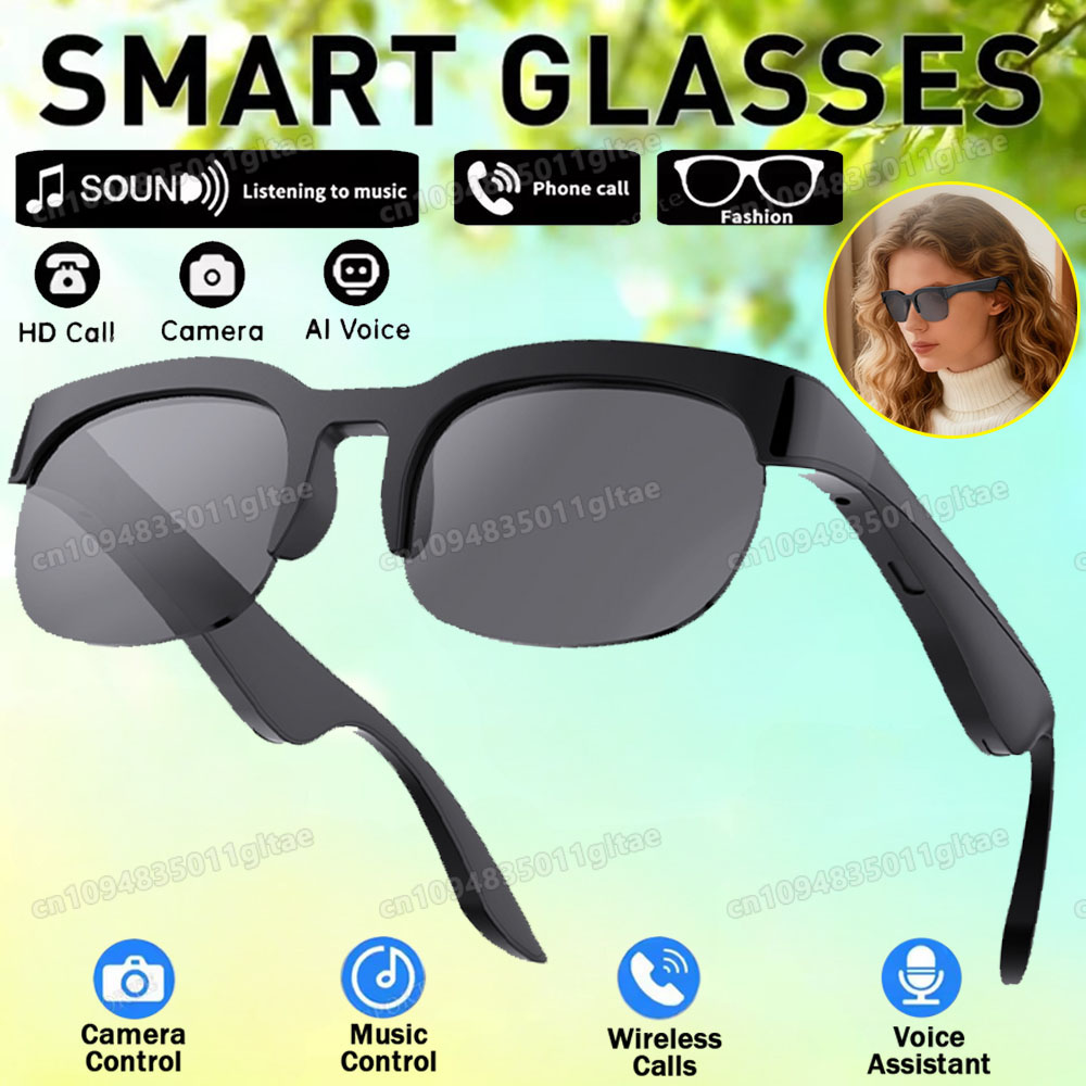 Esports Gaming Pk - New Smart Glasses Polarized Bluetooth Sunglasses