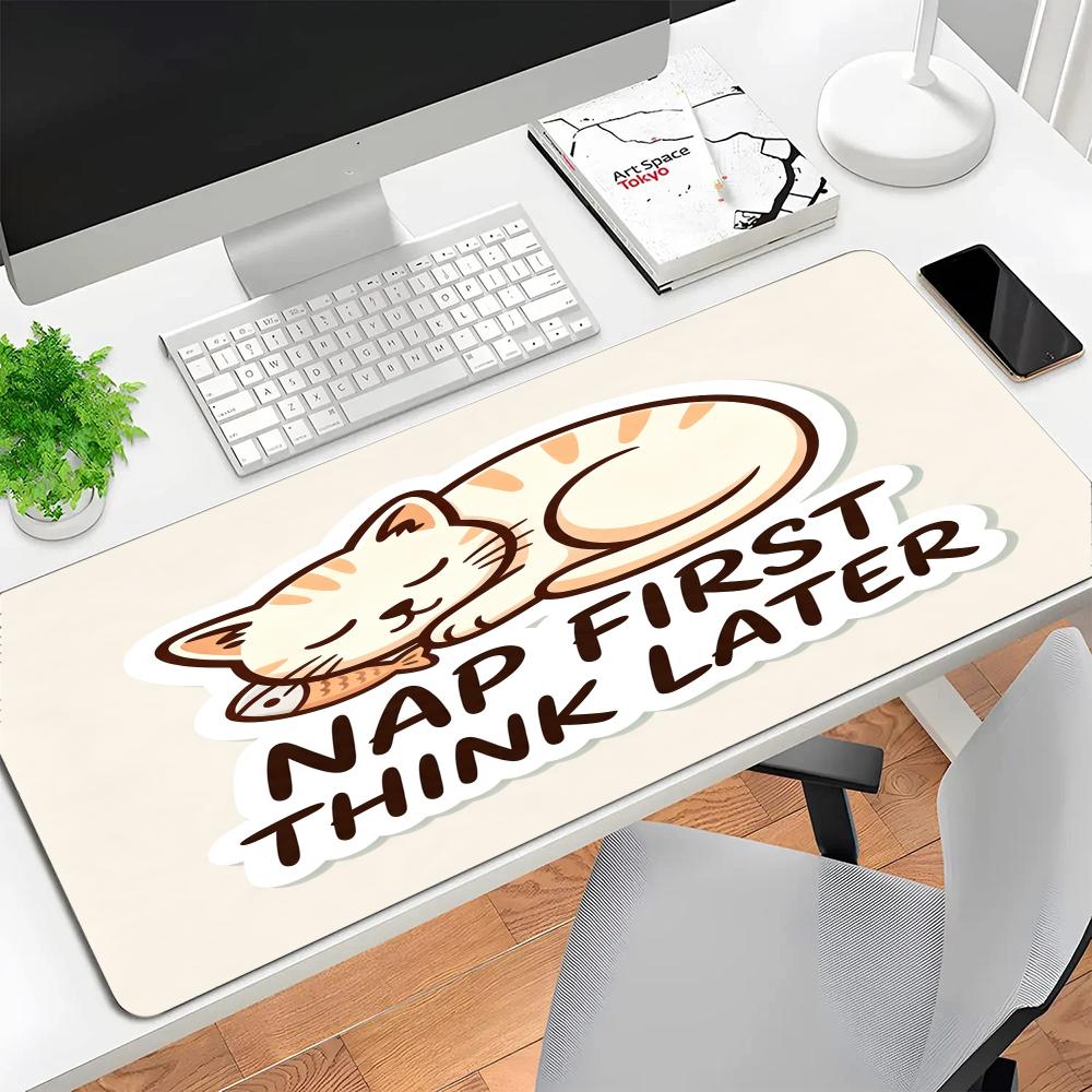 Esports Gaming Design - Esports Mouse Pad Kawaii Sleep Cat