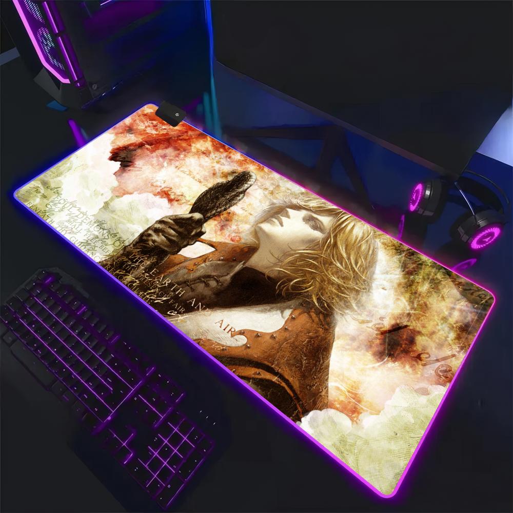 Mouse Pad Extended Rgb - Castlevania Mouse Pad RGB,Gaming Mat Led