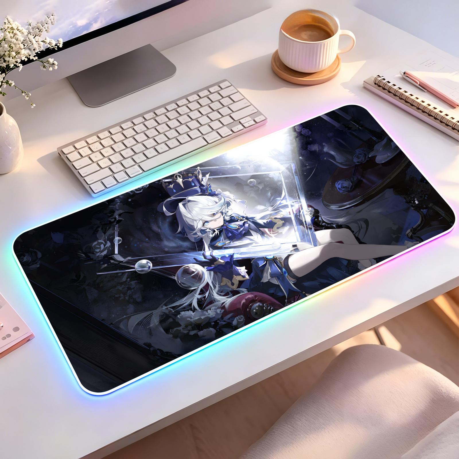 Mouse Pad Extended Rgb - Large RGB backlit esports gaming mouse