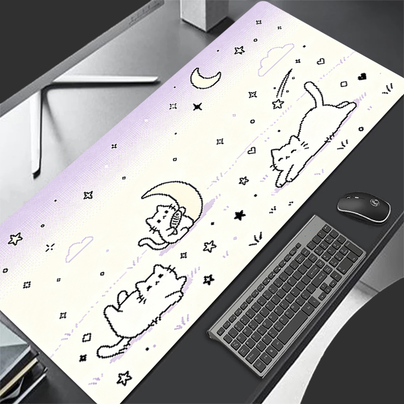 Esports Gaming Mouse - Low pixel cartoon Mouse Pad Notbook