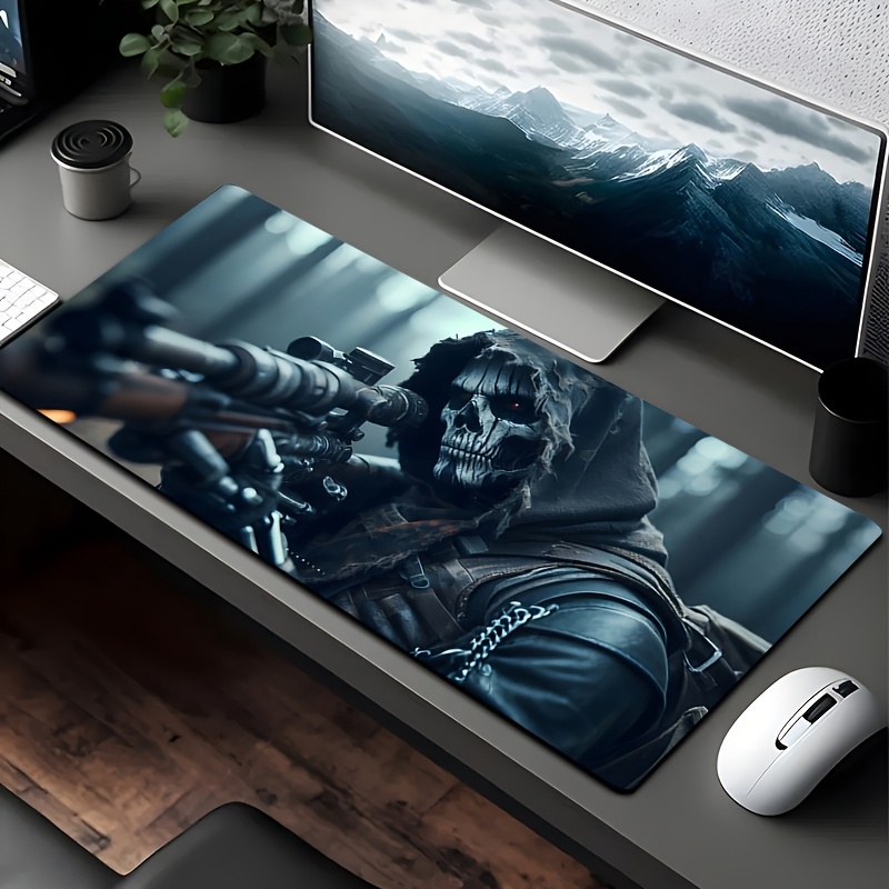 Large Grim Reaper Gaming Mouse - Esports Gaming Design ulasan dan harga
