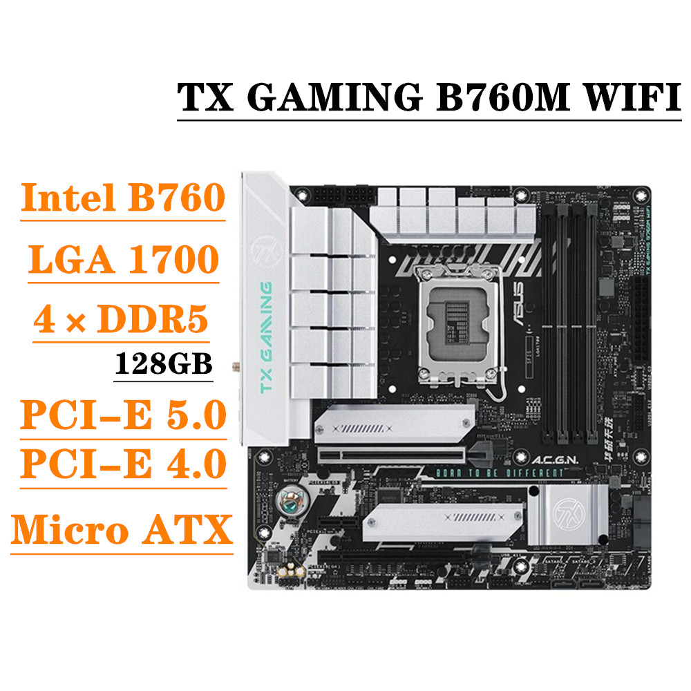 ASUS TX GAMING B760M WIFI DDR5 - Intel Cpu Core I9 ulasan dan harga