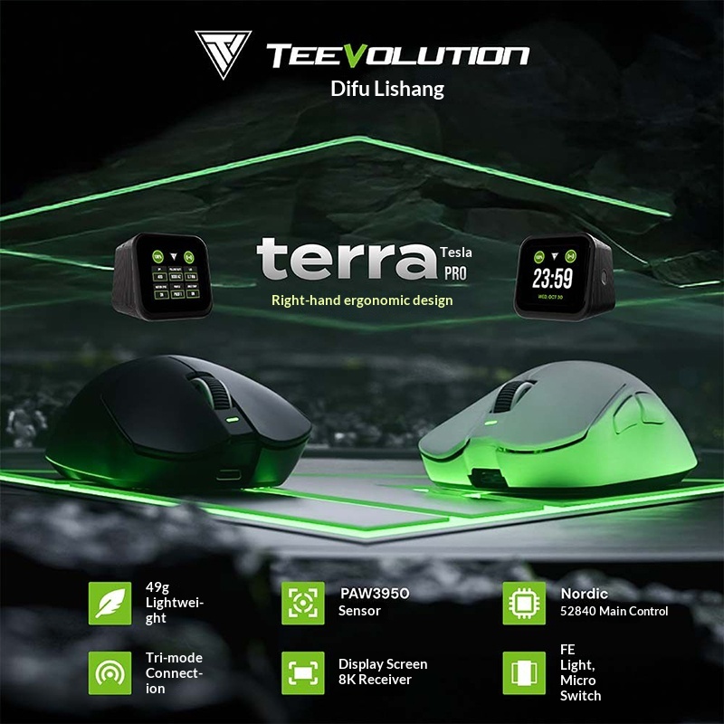 TEEVOLUTION Terra XD9PT E-spor - Esports Gaming Design ulasan dan harga