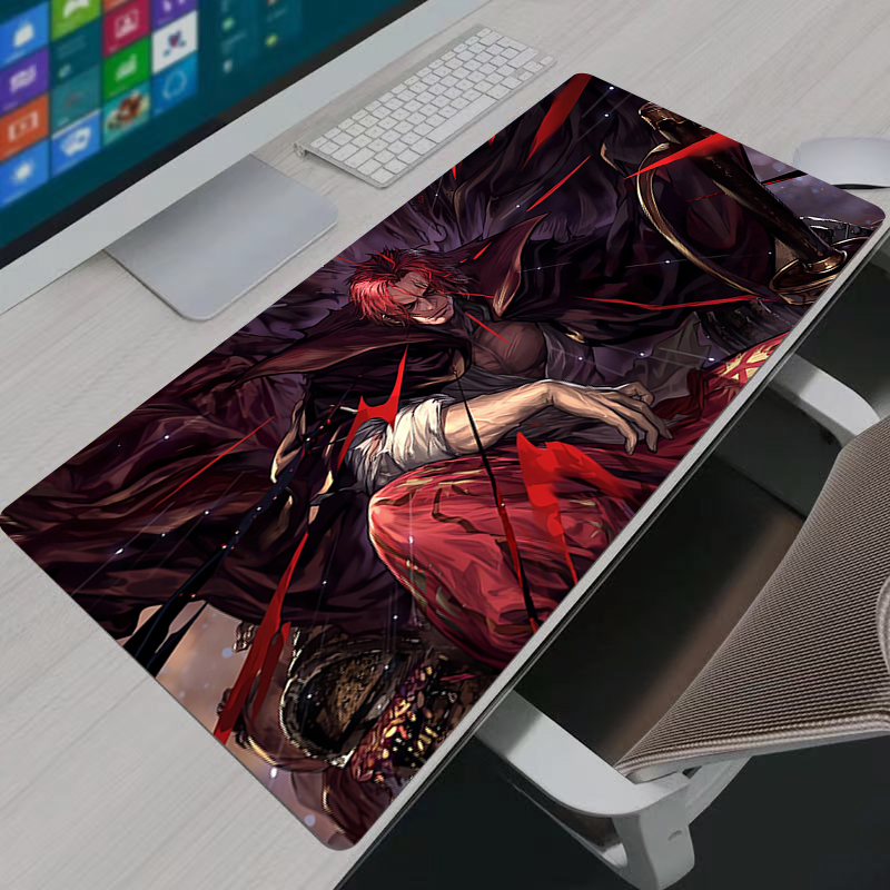 One Piece Shanks Mouse Pad Lar - Esports Gaming Desk ulasan dan harga