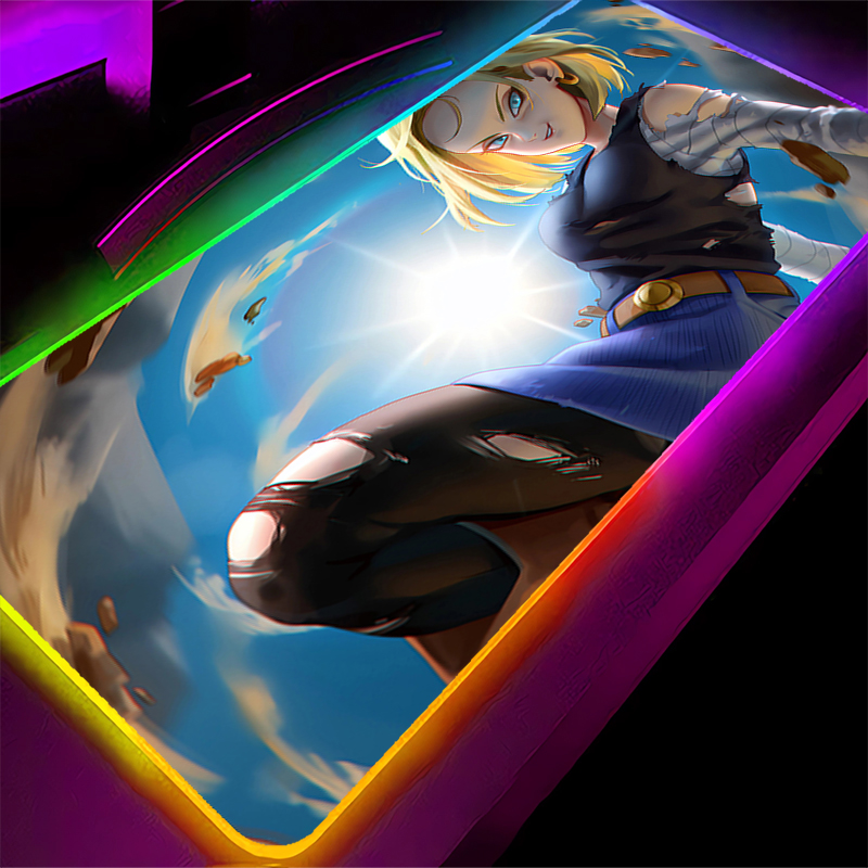 RGB Mouse Pad Dragon Ball Andr - Mouse Pad Extended Rgb ulasan dan harga