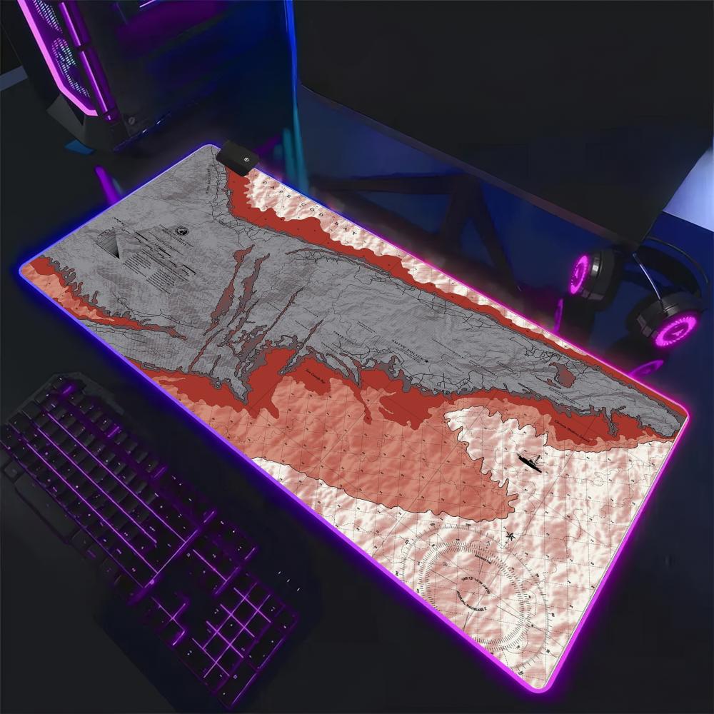 Jaws Movie Ocean S Mouse Pad R - Mouse Pad Extended Rgb ulasan dan harga