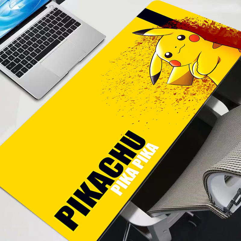 Mouse Pad Large P-Pikachu Rubb - Esports Gaming Desk ulasan dan harga
