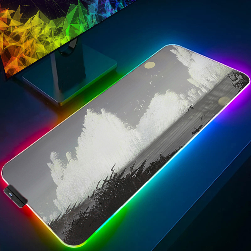 RGB LED Mouse Pad Multi Size G - Mouse Pad Extended Rgb ulasan dan harga
