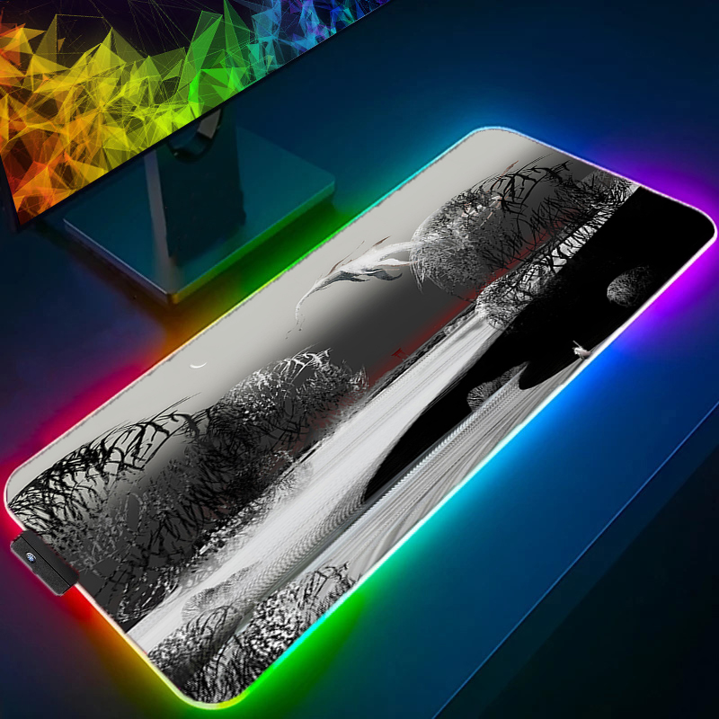 RGB LED Mouse Pad Multi Size G - Mouse Pad Extended Rgb ulasan dan harga
