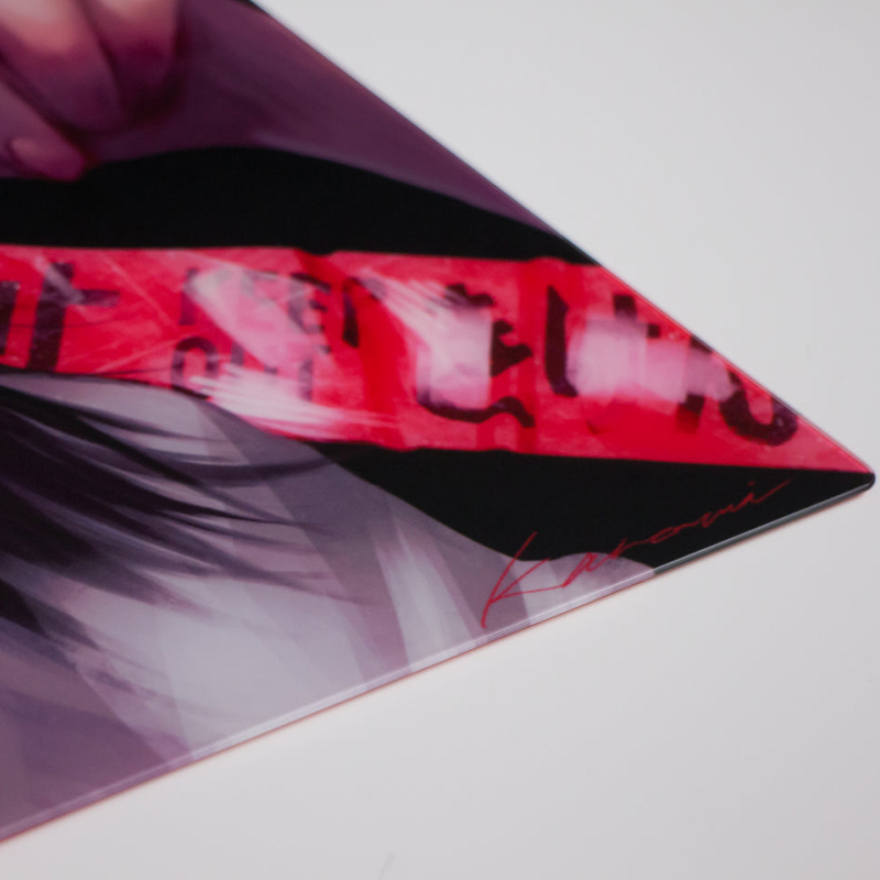 New K-Kanami Glass Mouse Pad A - Esports Gaming Table ulasan dan harga
