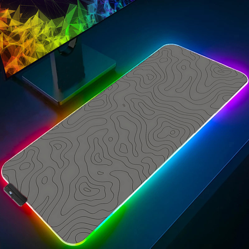 RGB LED Mouse Pad Extended Str - Mouse Pad Extended Rgb ulasan dan harga