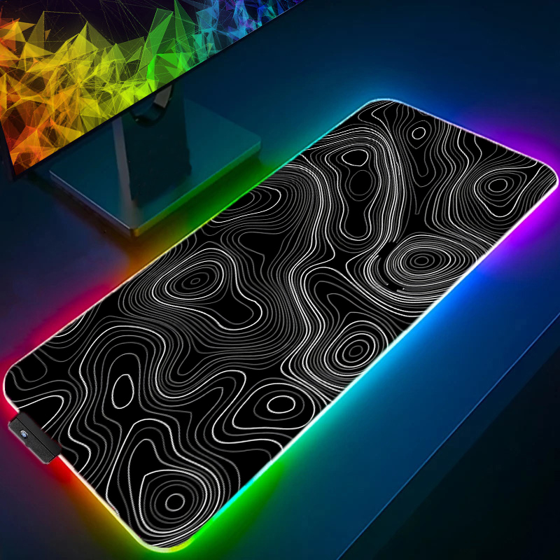 RGB LED Mouse Pad Extended Str - Mouse Pad Extended Rgb ulasan dan harga