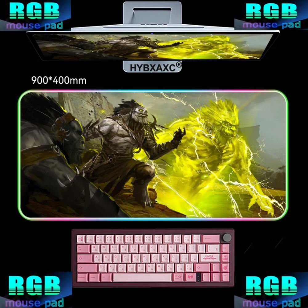 RGB LED HD Guild Wars Mouse Pa - Mouse Pad Extended Rgb ulasan dan harga