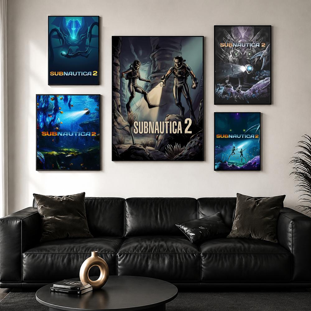 S-SubnauticaS 2 Poster HD Wall - Esports And Gaming Lounge ulasan dan harga