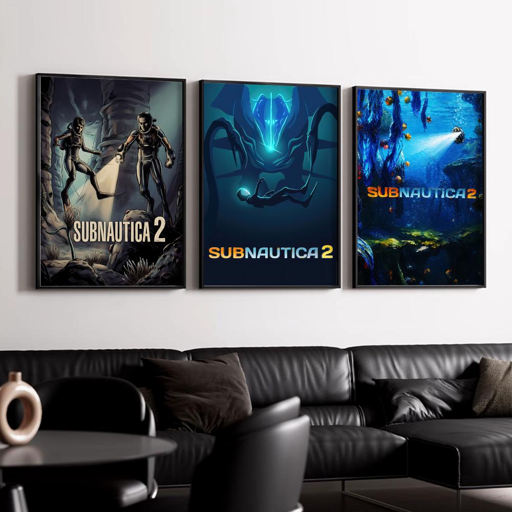 S-SubnauticaS 2 Poster HD Wall - Esports And Gaming Lounge ulasan dan harga