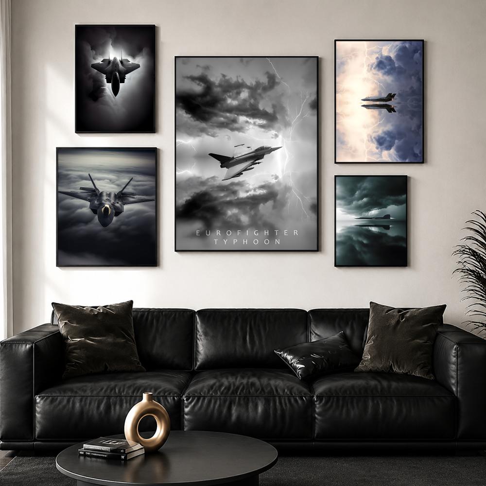 Cool Fighter Jet Poster Wall P - Esports And Gaming Lounge ulasan dan harga