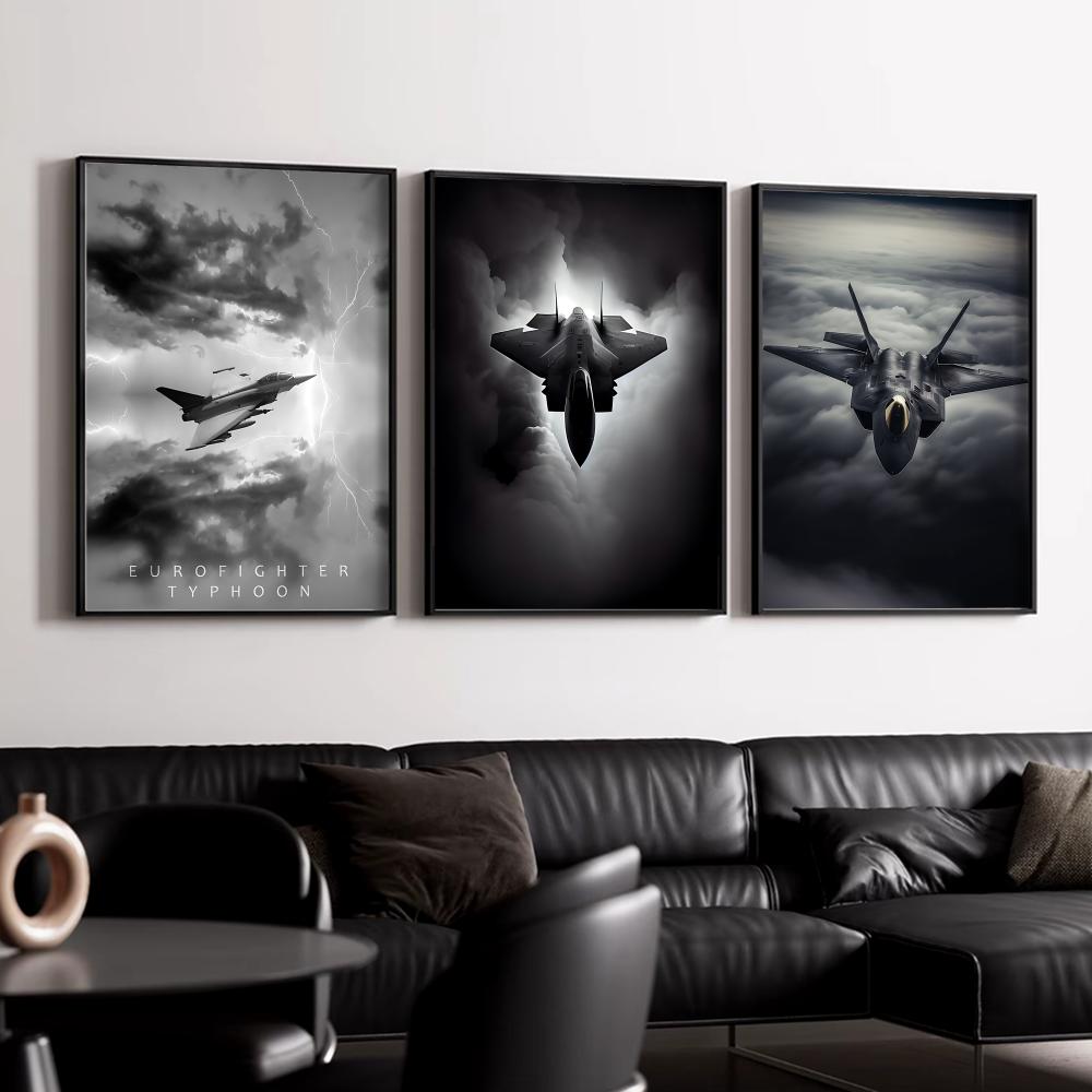 Cool Fighter Jet Poster Wall P - Esports And Gaming Lounge ulasan dan harga