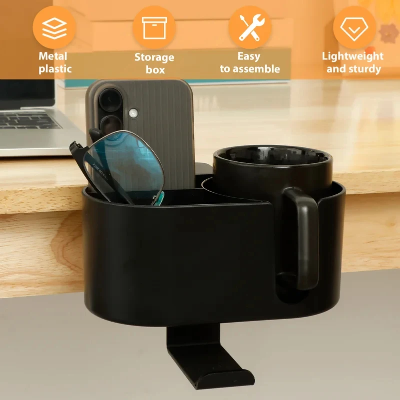4 in 1 Desk Cup Holder Headpho - Esports Gaming Desk ulasan dan harga