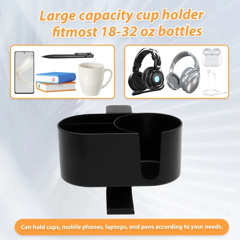 4 in 1 Desk Cup Holder Headpho - Esports Gaming Desk ulasan dan harga