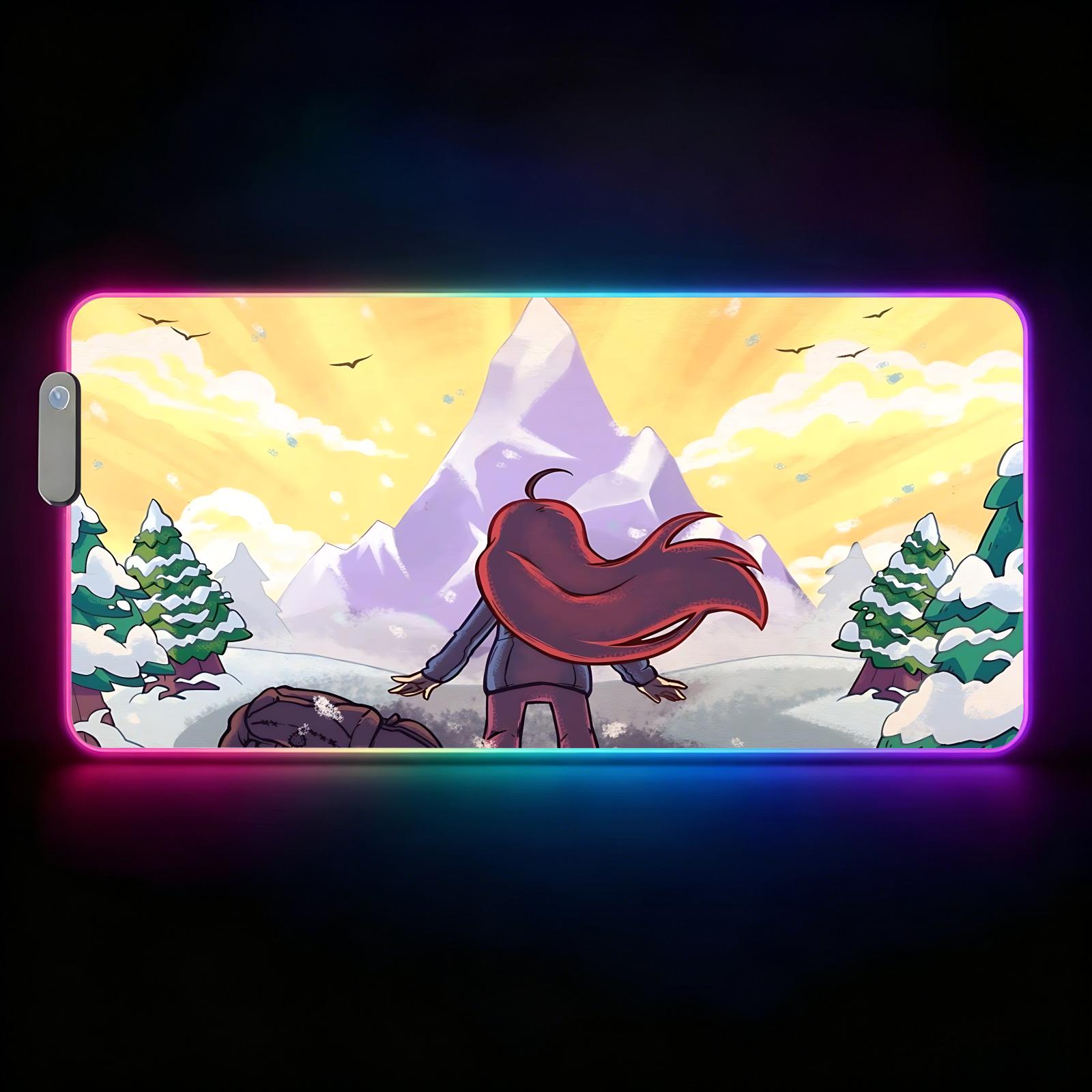 Mouse Pad Large RGB backlit es - Mouse Pad Extended Rgb ulasan dan harga