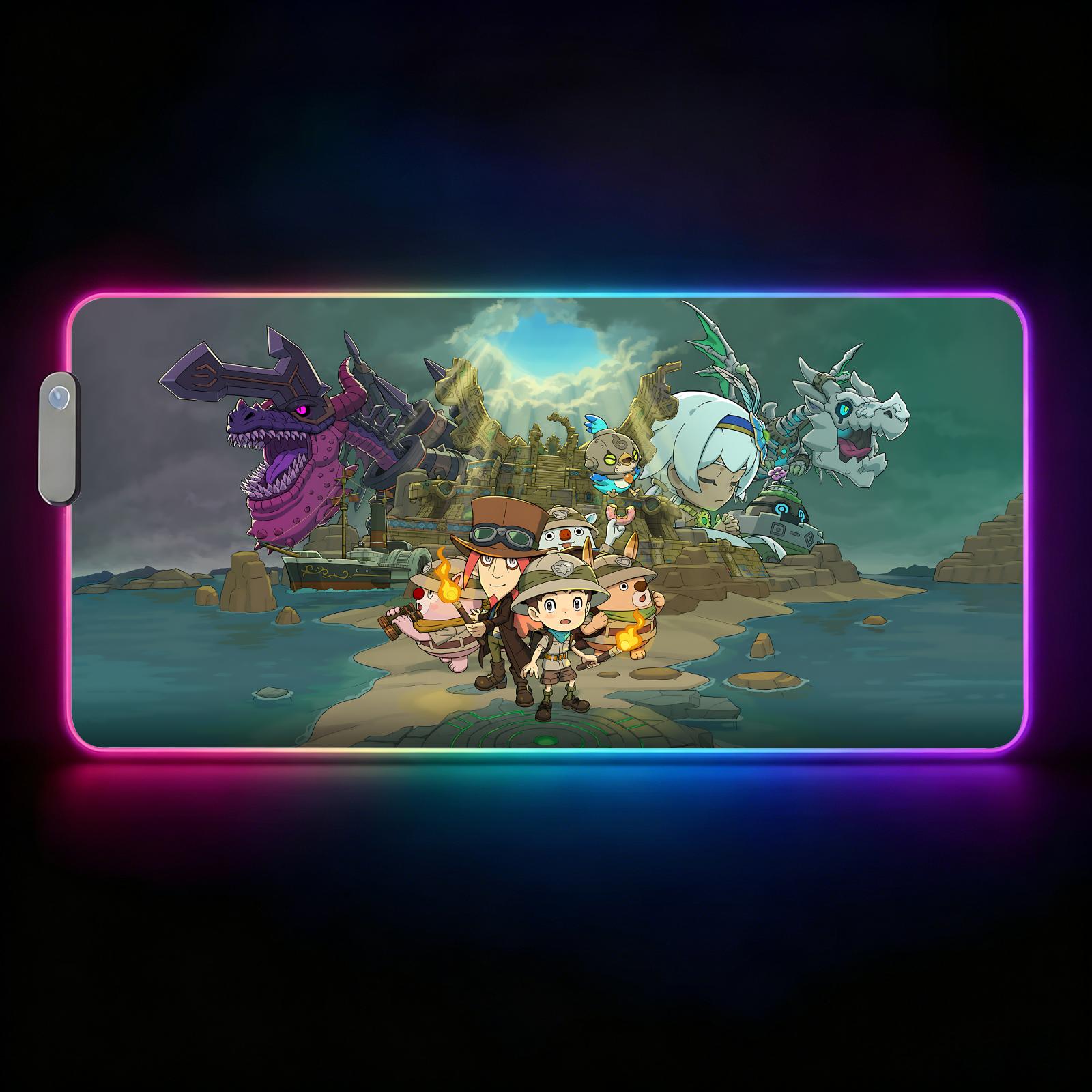 Large RGB backlit esports gami - Mouse Pad Extended Rgb ulasan dan harga