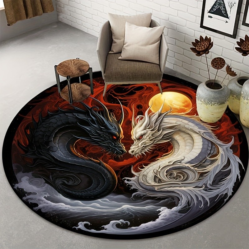 Round Gaming Controller Rug Pu - Esports Or Gaming ulasan dan harga