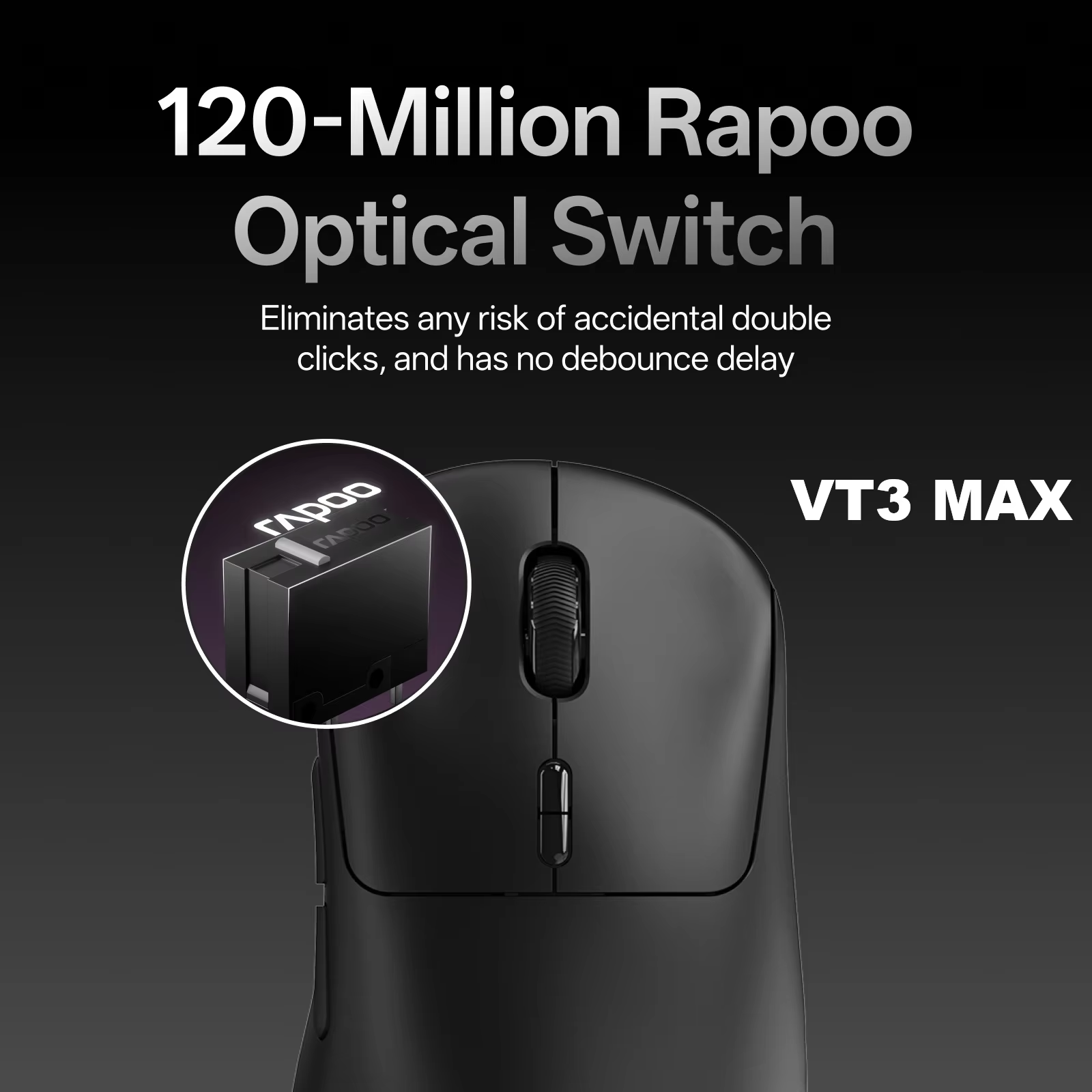 Rapoo Wireless Gaming Mouse 8K - Esports Gaming Design ulasan dan harga
