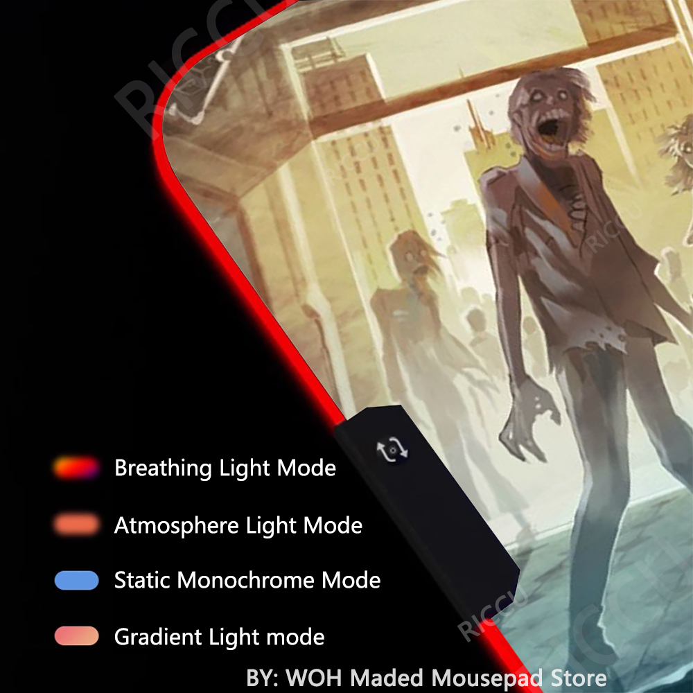 Project Zomboid Game Mousepad  - Mouse Pad Extended Rgb ulasan dan harga