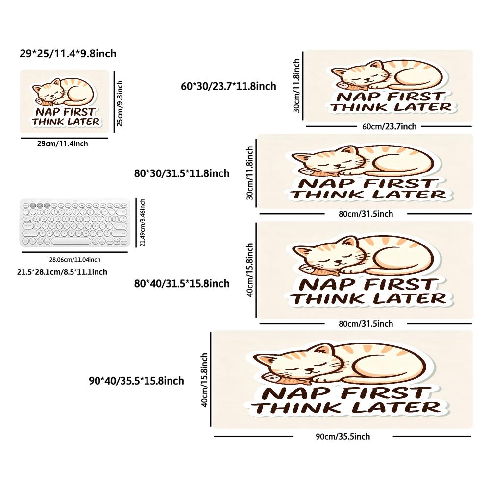 Esports Mouse Pad Kawaii Sleep - Esports Gaming Design ulasan dan harga