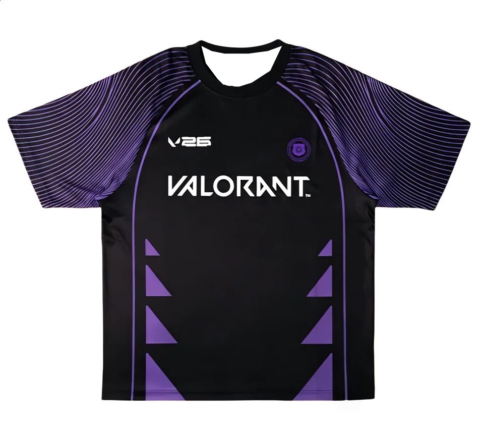 2026 New Valorant V26 Esports  - Esports Gaming Jersey ulasan dan harga