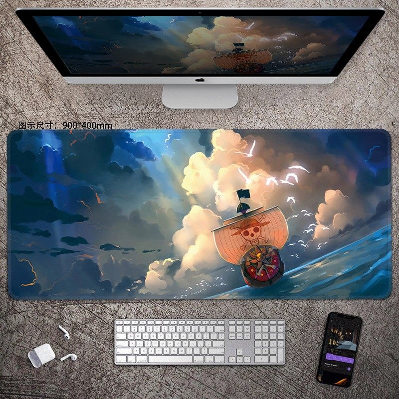 Animation ONE PIECE Leather Mo - Esports Gaming Pad ulasan dan harga