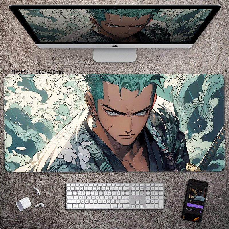 Animation ONE PIECE Leather Mo - Esports Gaming Pad ulasan dan harga