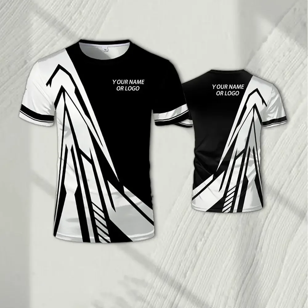 Pattern 3D Printed Esports Tea - Esports Gaming Jersey ulasan dan harga