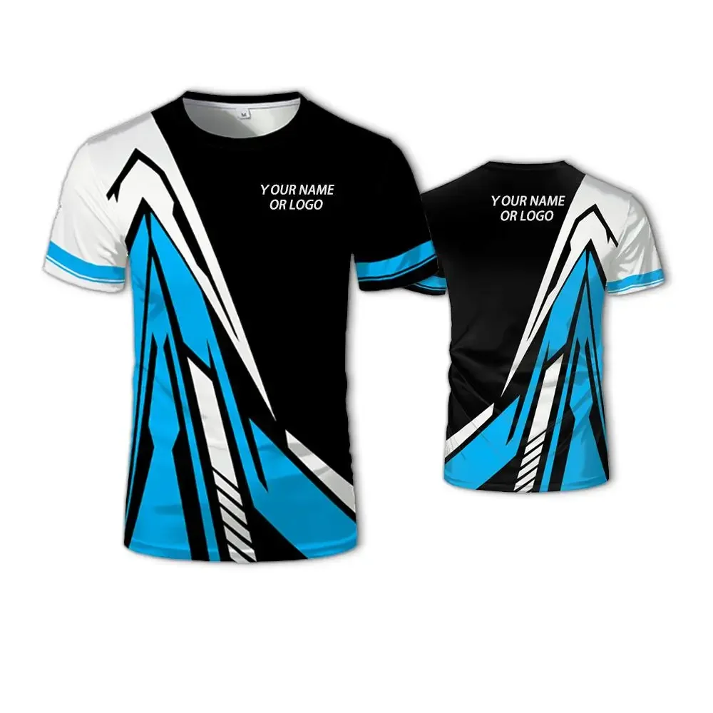 Pattern 3D Printed Esports Tea - Esports Gaming Jersey ulasan dan harga