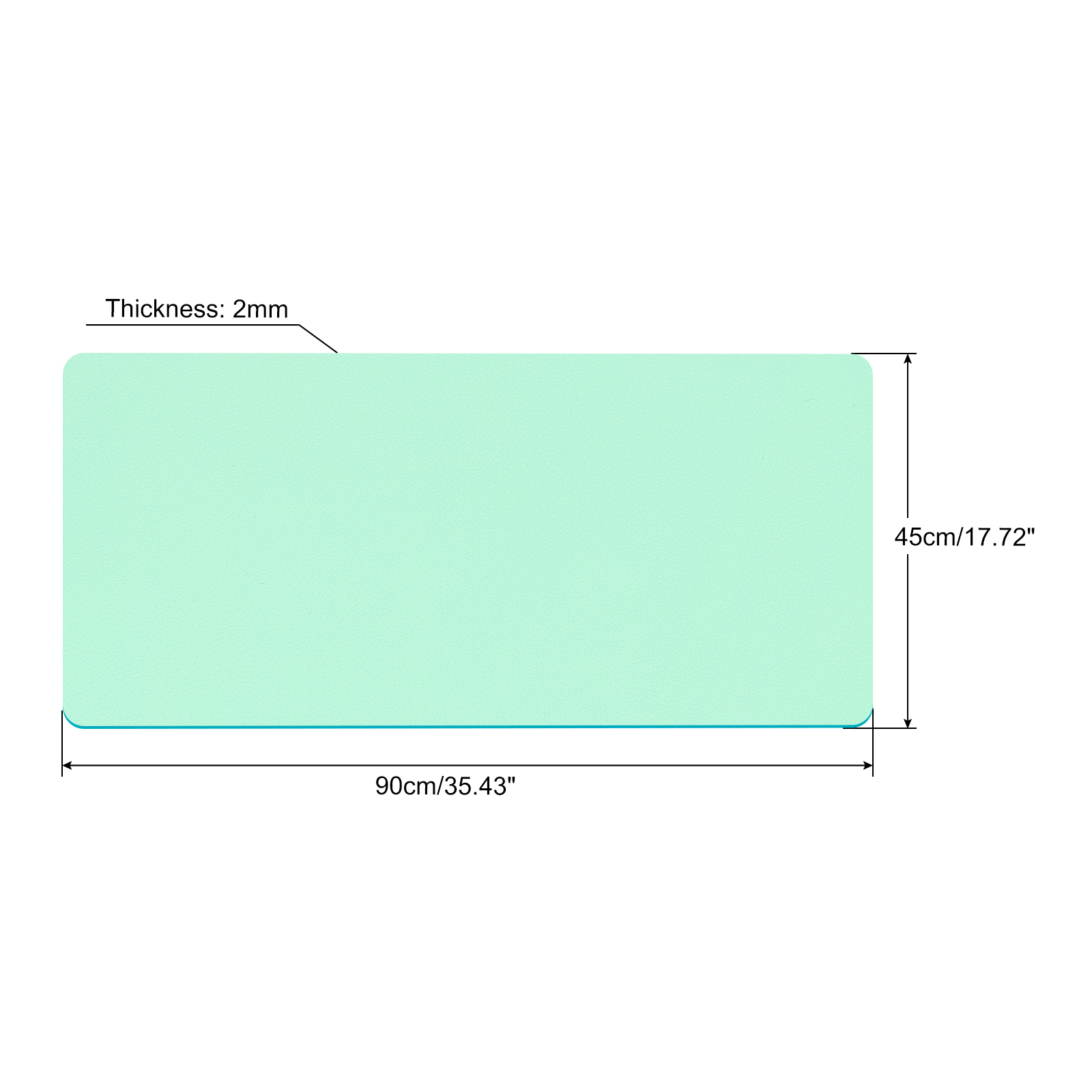 Office Desk Mat Protector PU L - Esports Gaming Desk ulasan dan harga
