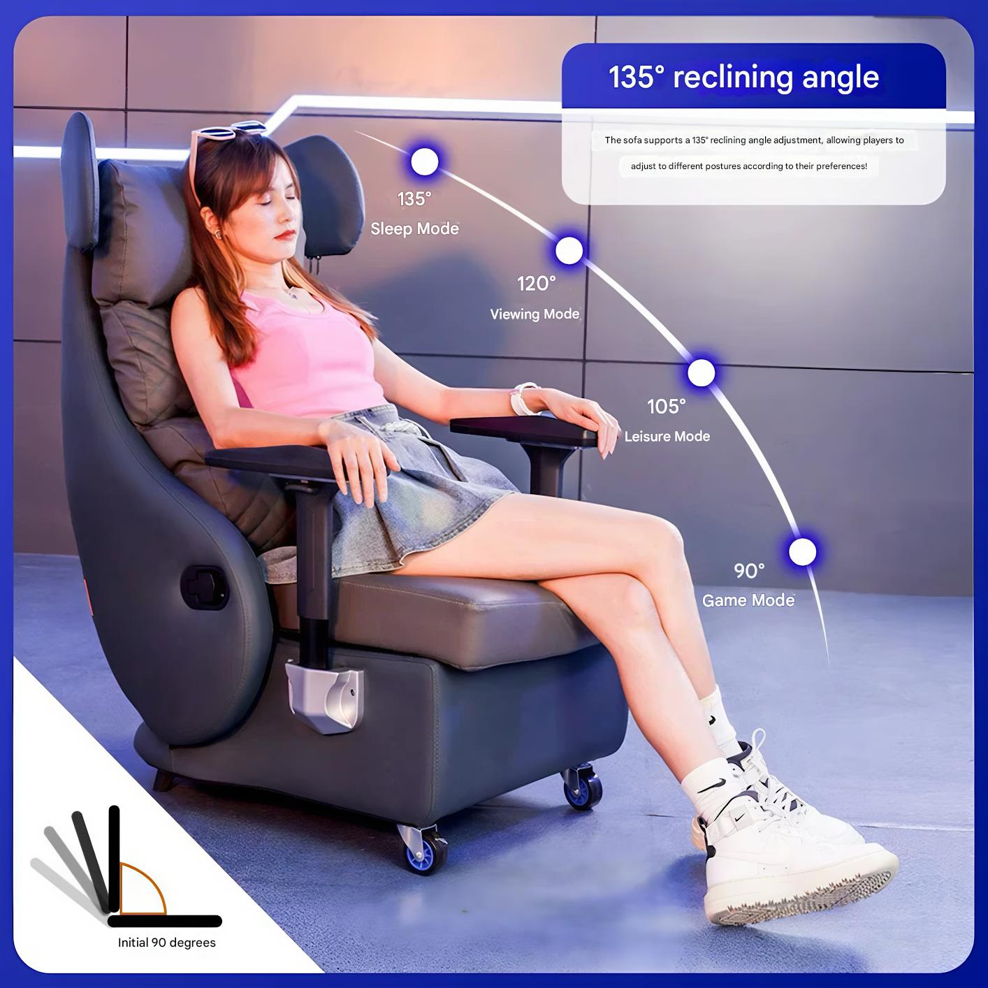 #Modern Metal Gaming Sofa Chai - Esports Or Gaming ulasan dan harga