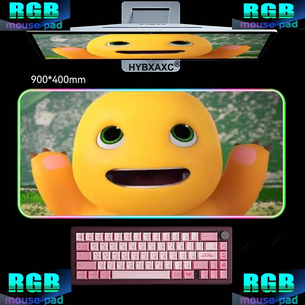 HD RGB LED S-Super Nailong Mou - Mouse Pad Extended Rgb ulasan dan harga