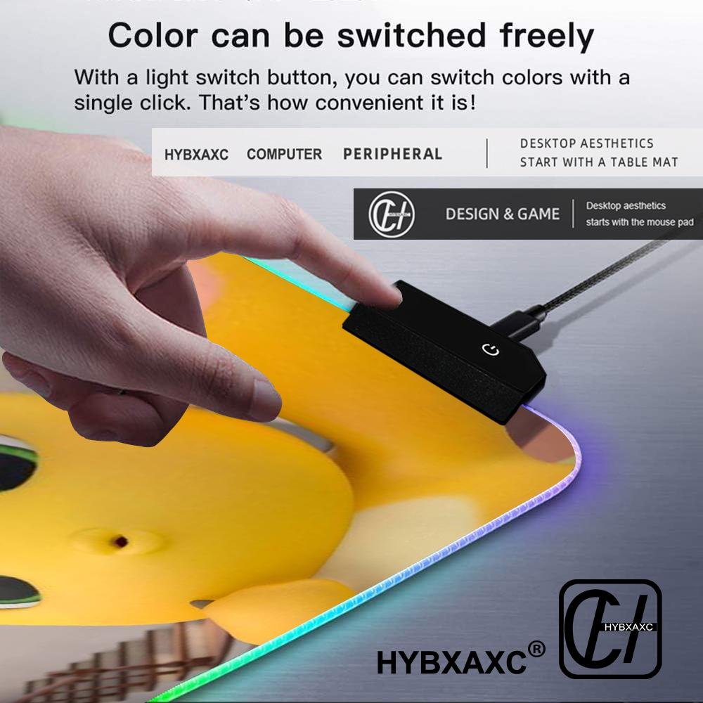 HD RGB LED S-Super Nailong Mou - Mouse Pad Extended Rgb ulasan dan harga