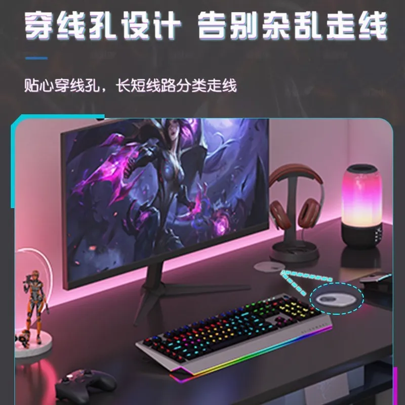 Simple Computer Desk for Home  - Esports Gaming Table ulasan dan harga