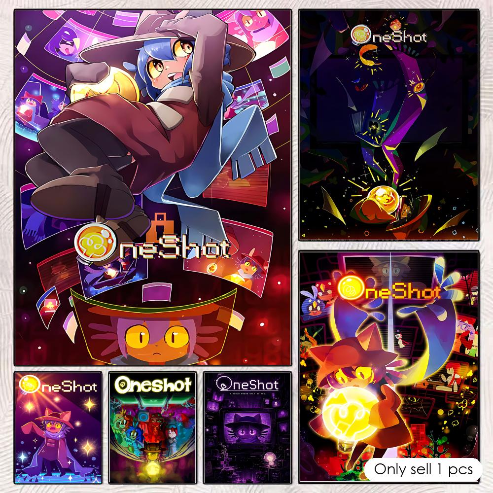 Puzzle Game O-OneShotS Poster  - Esports And Gaming Lounge ulasan dan harga