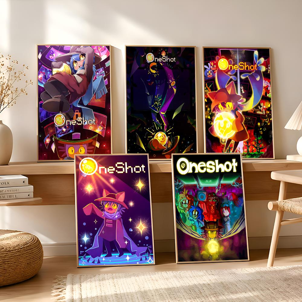 Puzzle Game O-OneShotS Poster  - Esports And Gaming Lounge ulasan dan harga