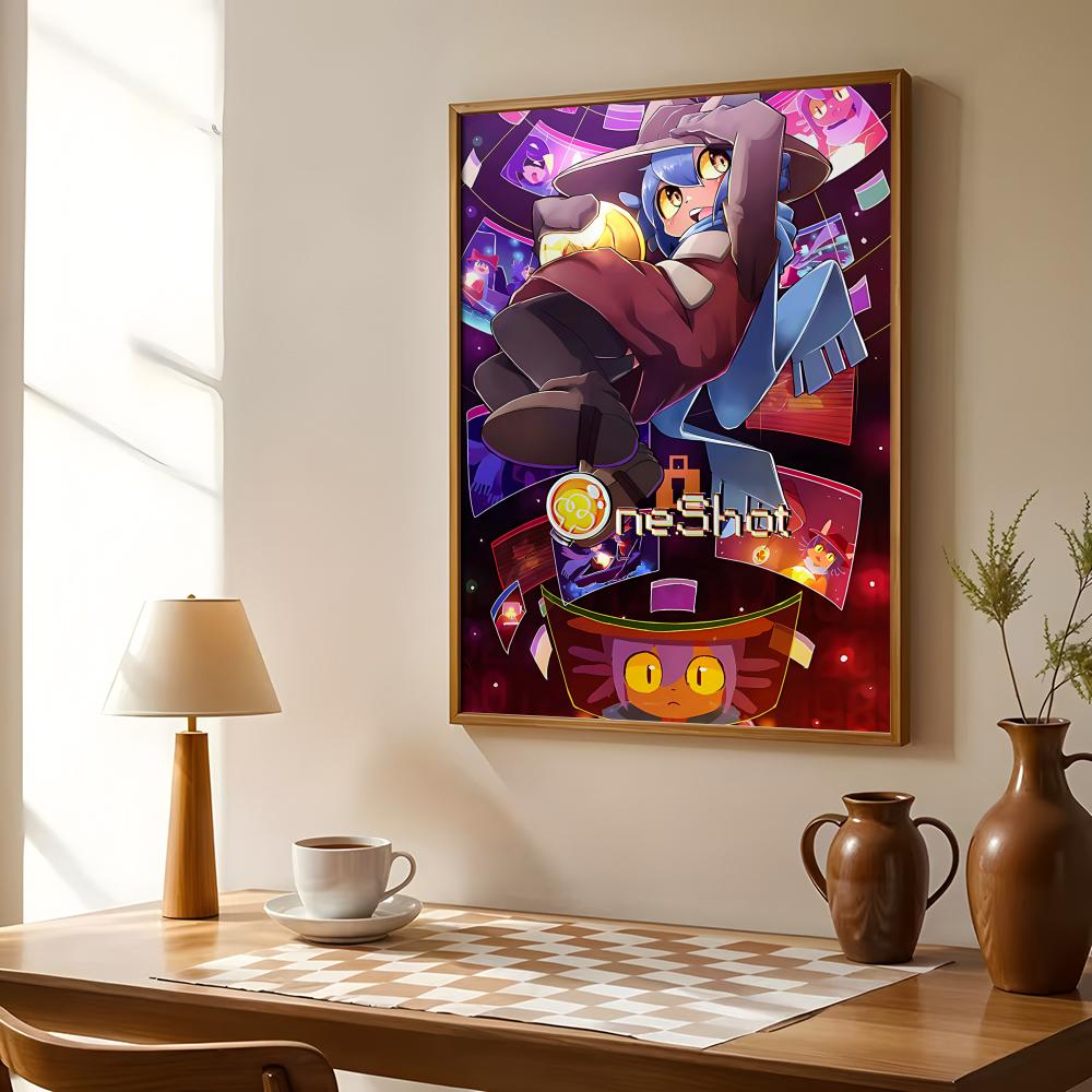 Puzzle Game O-OneShotS Poster  - Esports And Gaming Lounge ulasan dan harga