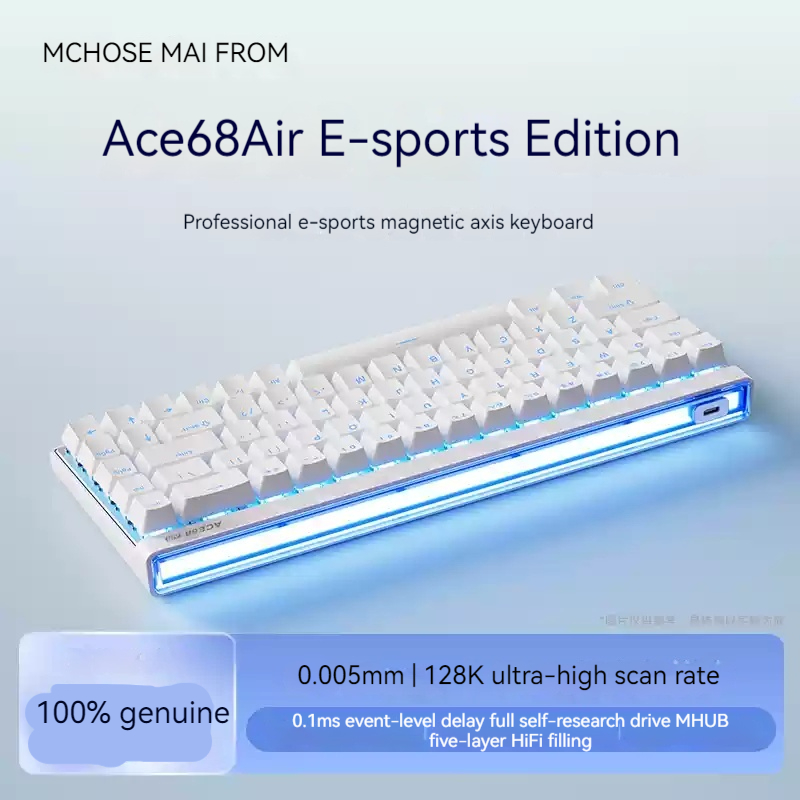 Mchose Ace68 Air Magnetic Axis - Esports Gaming Pc ulasan dan harga
