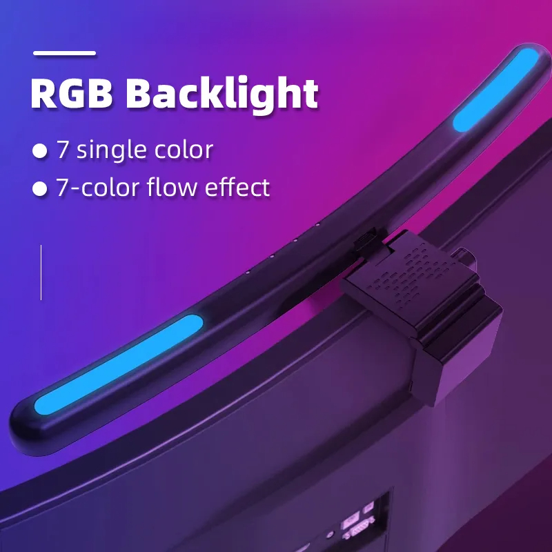 Curved LED Monitor Light Bar U - Esports Gaming Pc ulasan dan harga