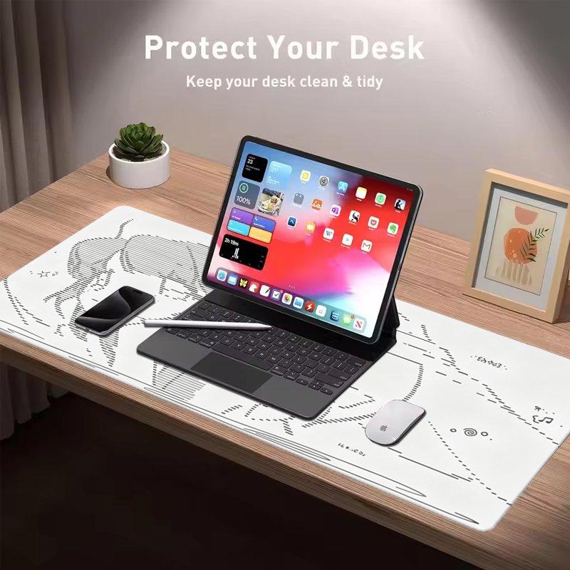 1Pcs Leather Mouse Pad Anime A - Esports Gaming Desk ulasan dan harga